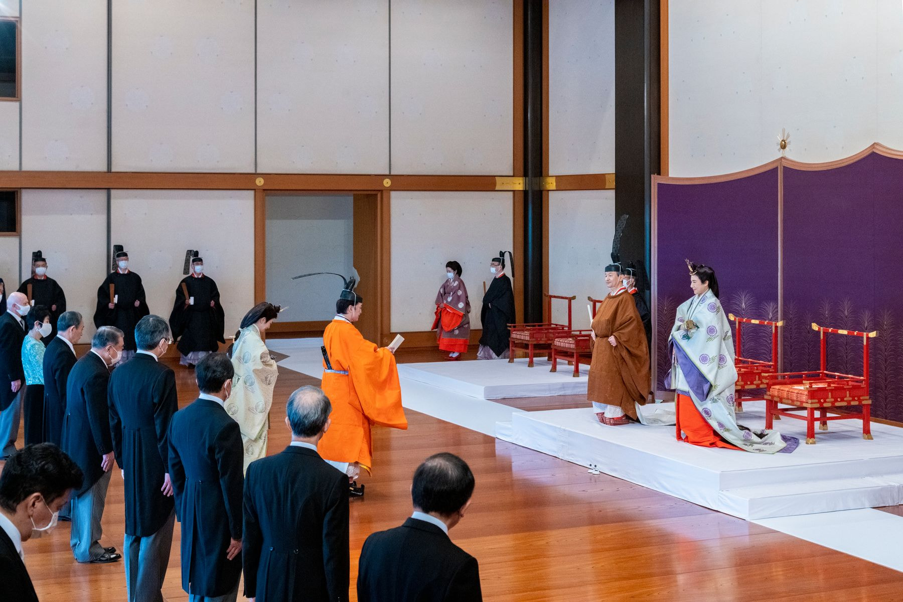 文仁親王殿下の立皇嗣宣明の儀