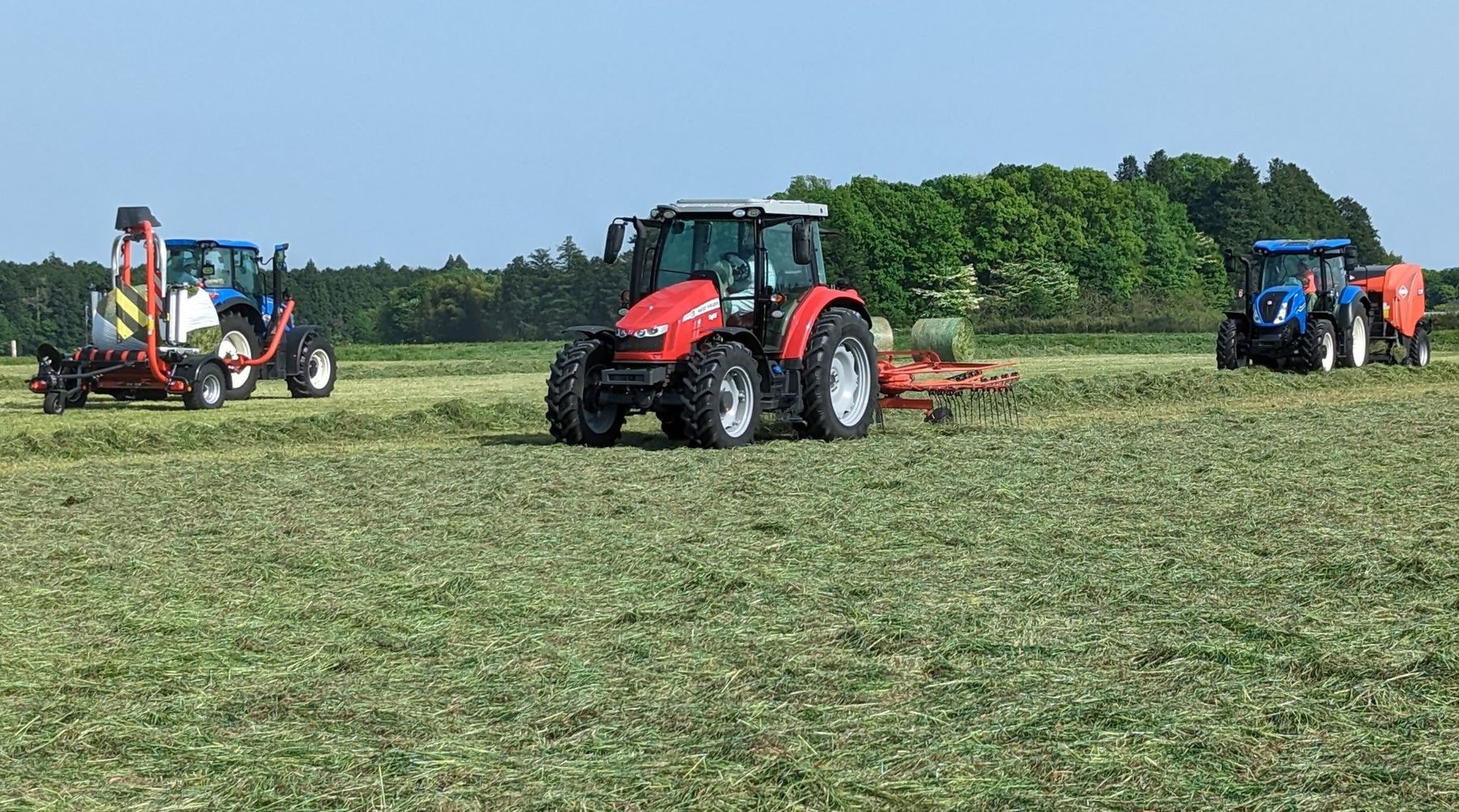 牛乳の製造作業