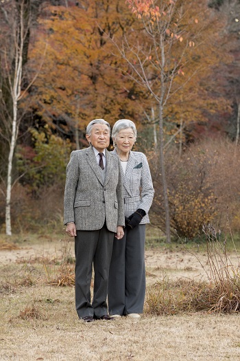 天皇皇后両陛下のお写真