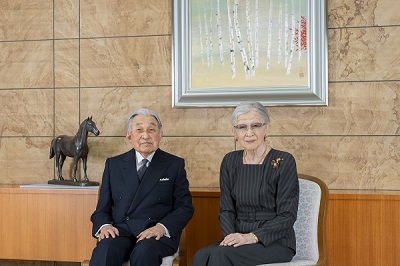 a Portrait of Their Majesties