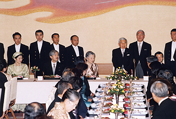 宴会の儀のお写真