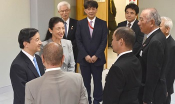 在留法人代表ご接見のお写真