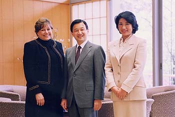 ご接見のお写真