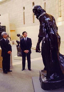 ご視察のお写真