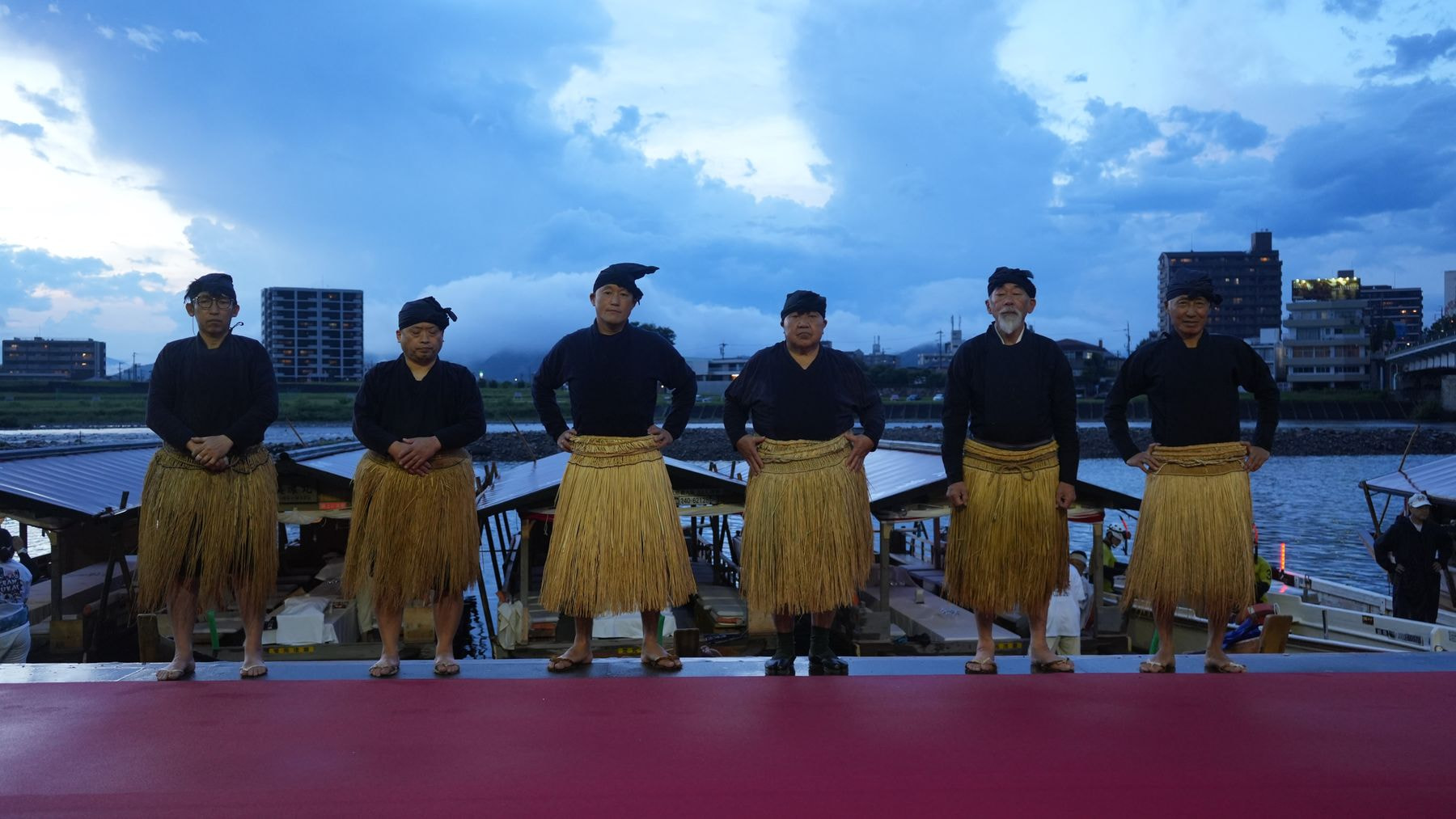 長良川(古津)の鵜匠