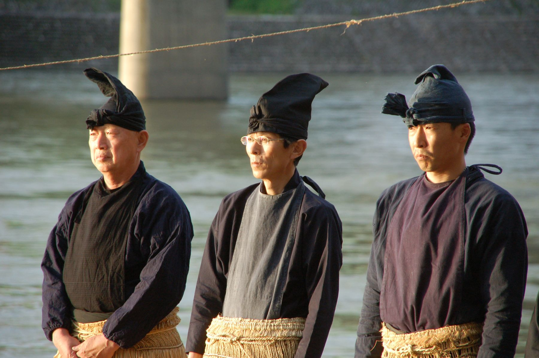 長良川(立花)の鵜匠
