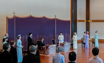 歌会始の儀（宮殿 松の間）