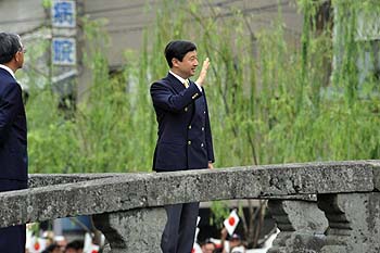 ご視察のお写真