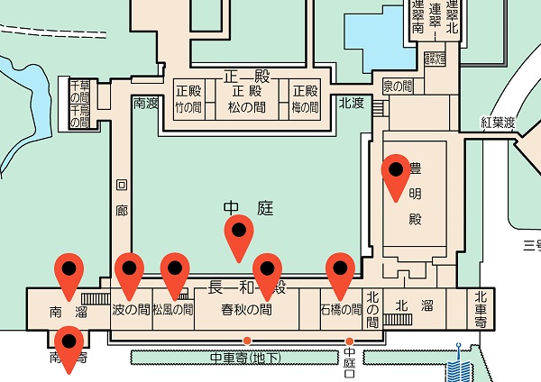 宮殿地図
