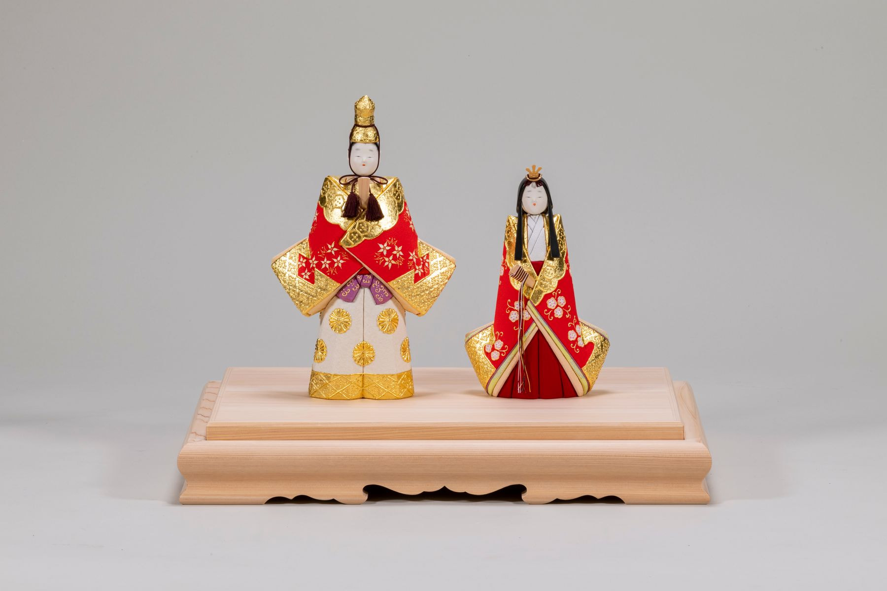 江戸木目込人形　（岩槻）（えどきめこみにんぎょう　いわつき）　「賢一　寿々喜雛」（けんいち　すずきびな）