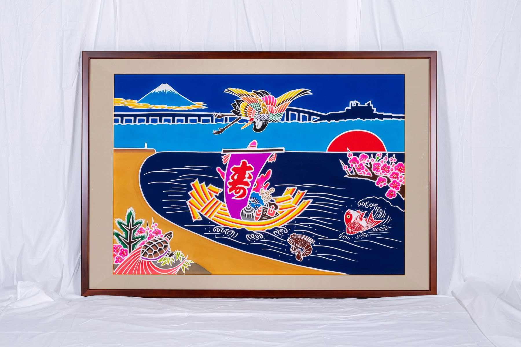 萬祝式大漁旗（まいわいしきたいりょうばた）