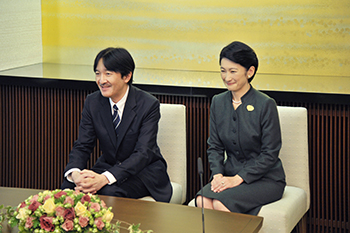 文仁親王同妃両殿下のお写真