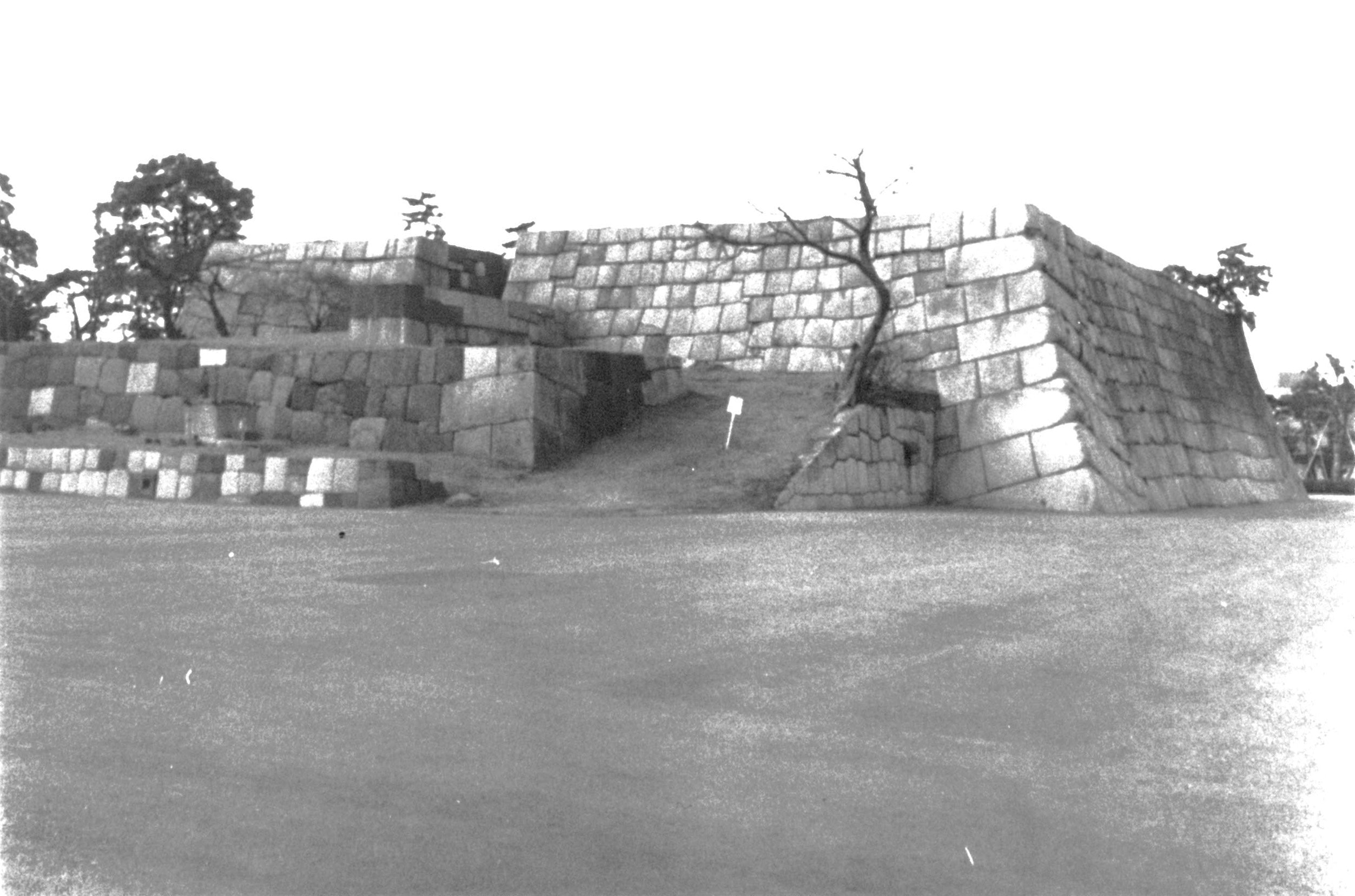 天守台 開園前(昭和43年(1968))