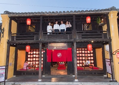 日本文化の家2階からホイアン旧市街をご眺望