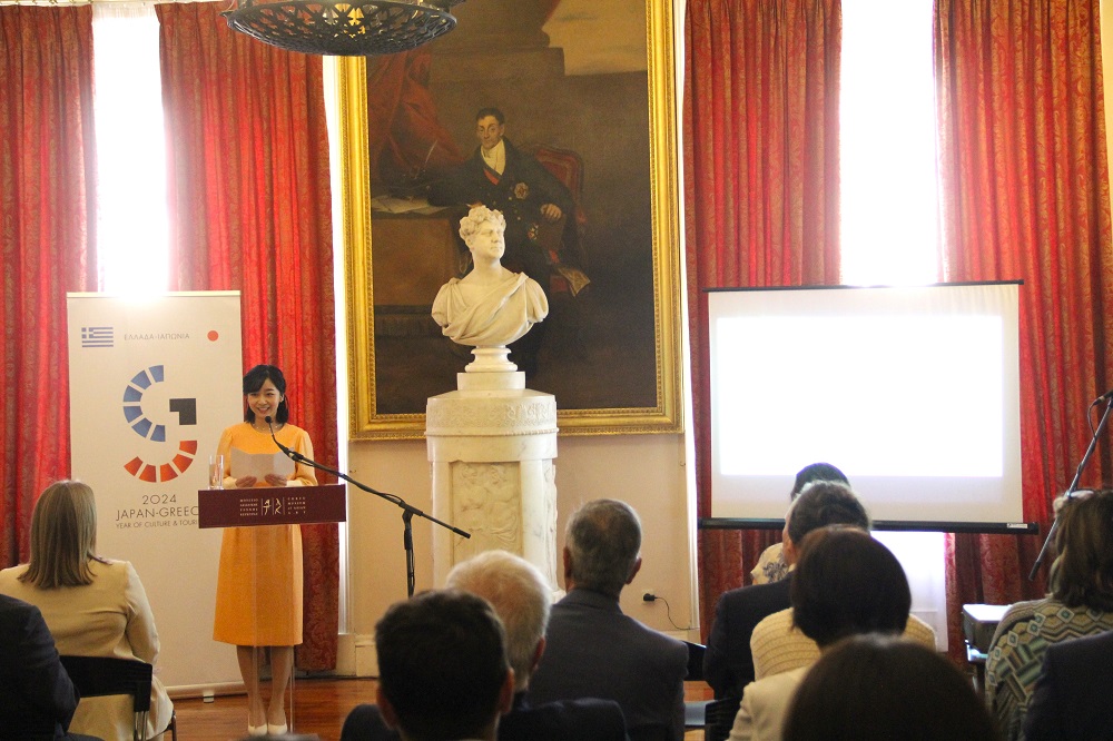 写真1：お言葉の様子